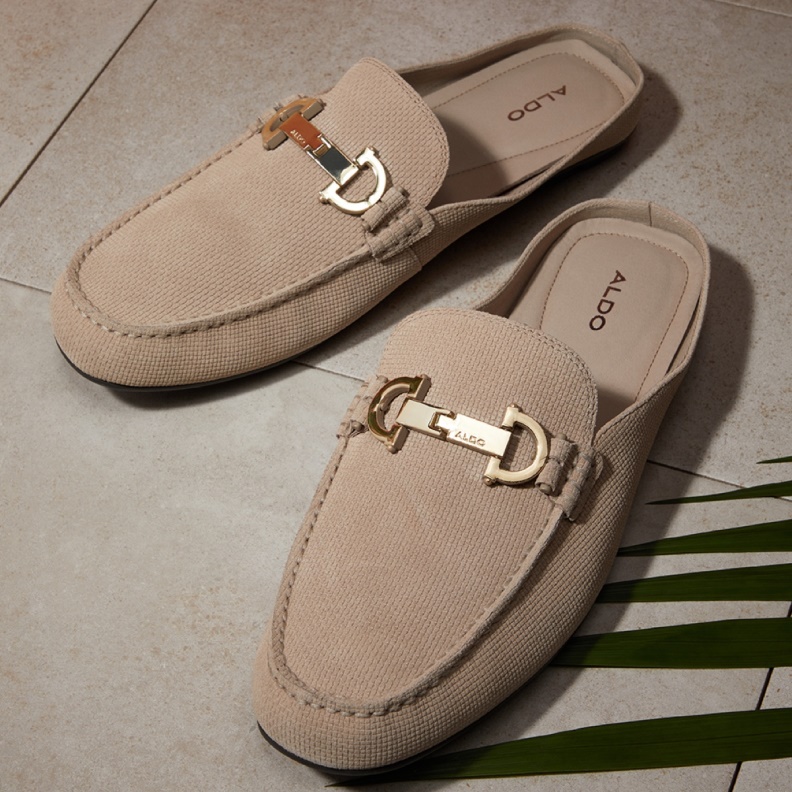 Aldo Fashion Brown Mirek Mule Loafer