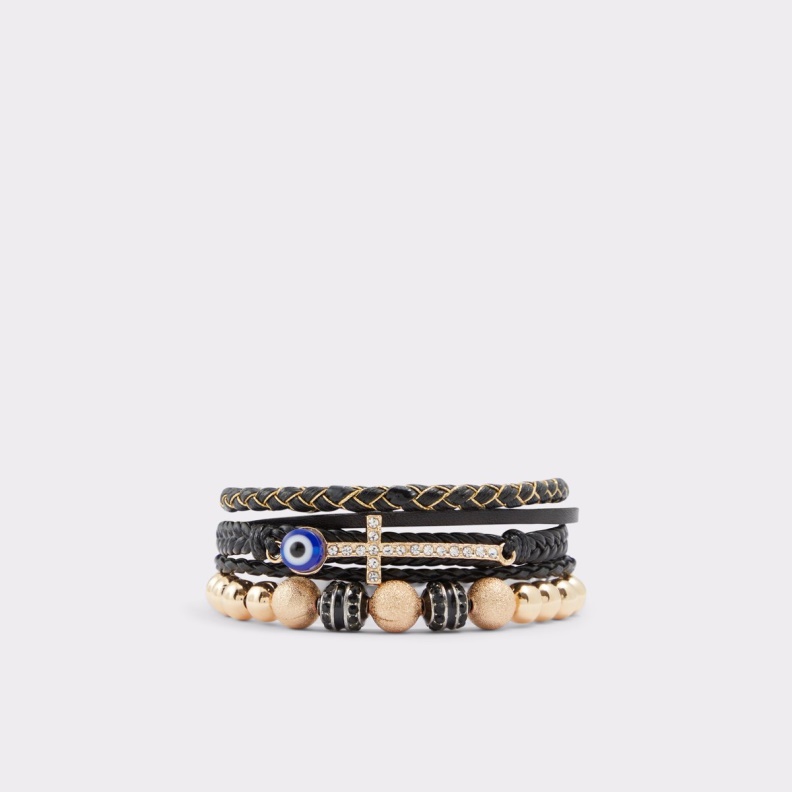 Black-Gold Multi Miroiric Bracelet Aldo Fashion