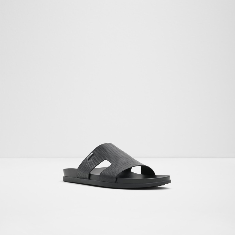 Black Aldo Fashion Mondi Slide Sandal
