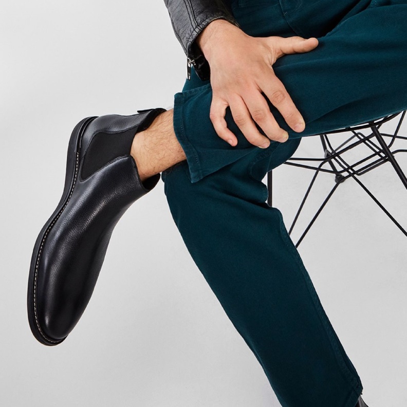 Black Moongrip Chelsea Boot Aldo Fashion