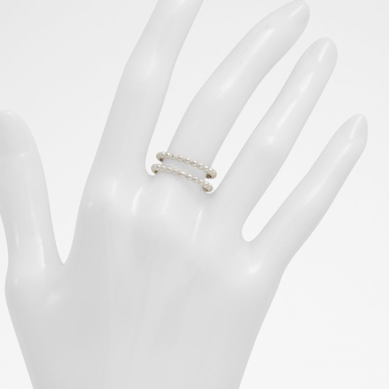 Aldo Silver Fashion Nasean Ring