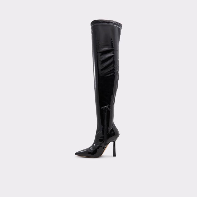 Fashion Aldo Black New Arrival Nella Over-The-Knee Boot