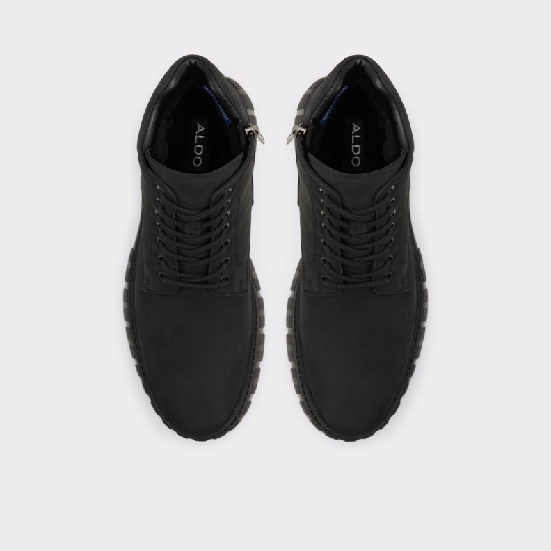 Fashion Aldo Black Newfield Lace-Up Boot