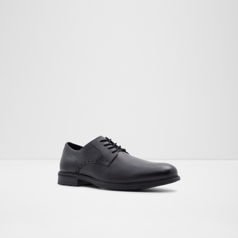 Black Aldo Fashion Nobel Oxford Shoe