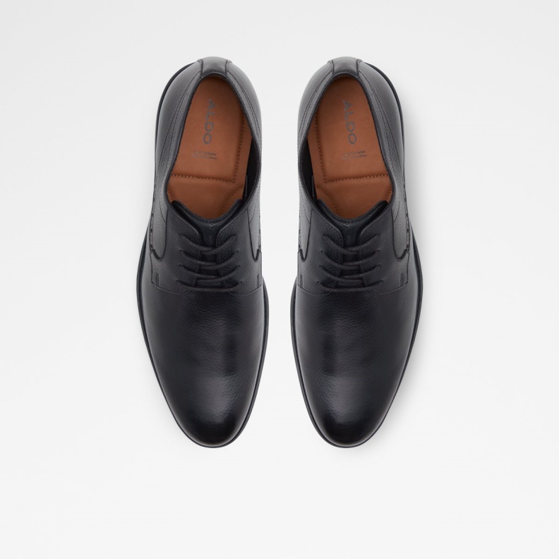 Black Aldo Fashion Nobel Oxford Shoe