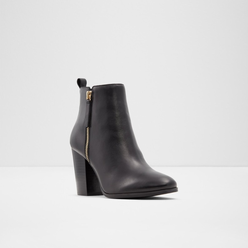 Noemieflex Ankle Boot Fashion Aldo Black Leather Smooth