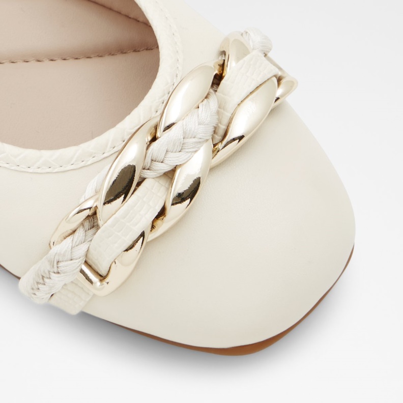 Aldo White Fashion Ocalirin Ballerina