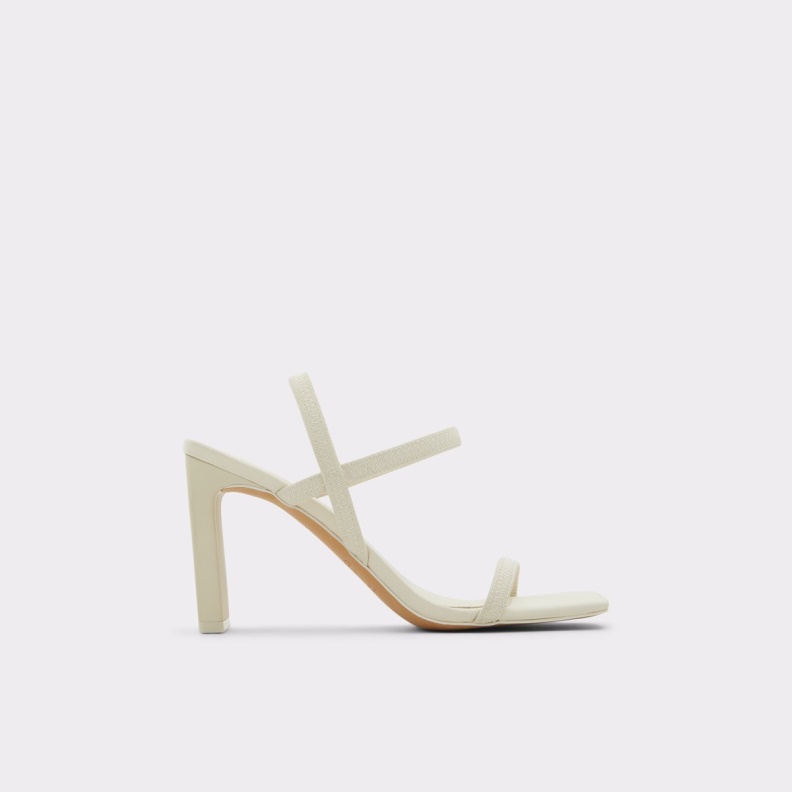 Fashion White Aldo Okurr Strappy Heeled Sandal