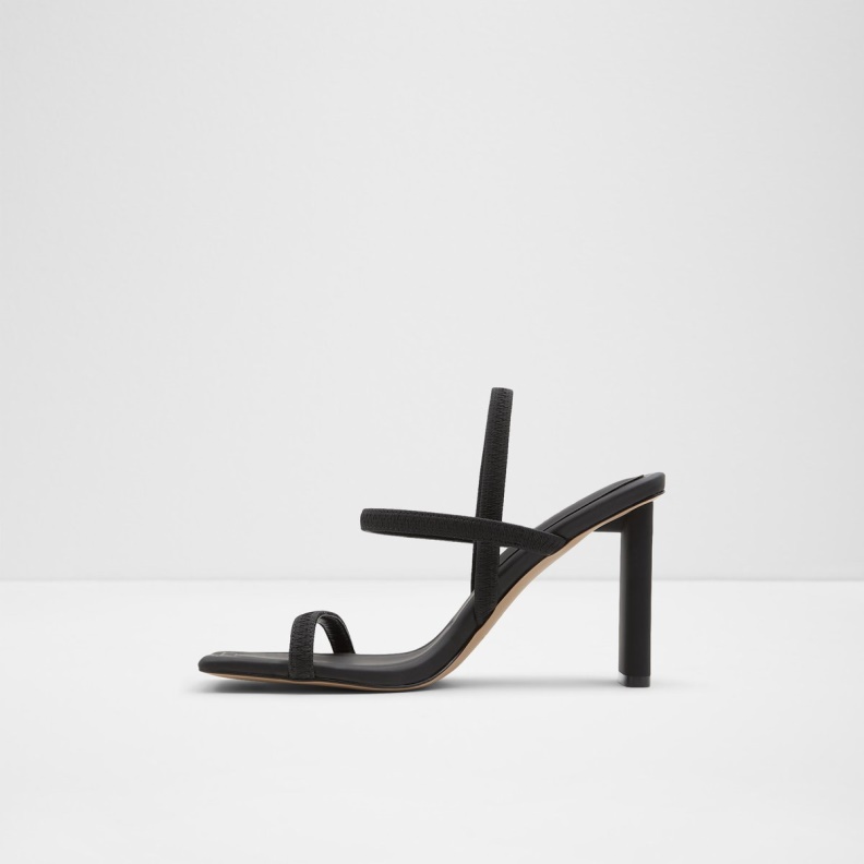 Aldo Fashion Black Okurra Strappy Heeled Sandal