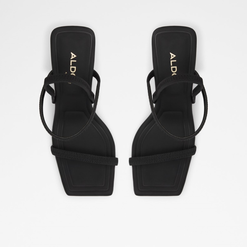 Okurra Strappy Heeled Sandal Fashion Aldo Black