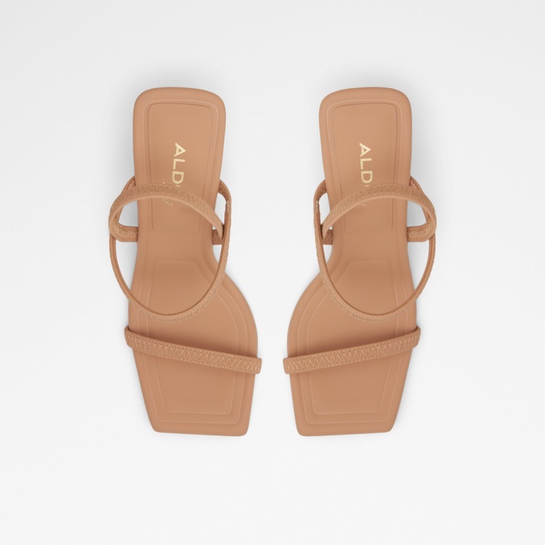 Okurra Strappy Heeled Sandal Fashion Medium Beige Aldo