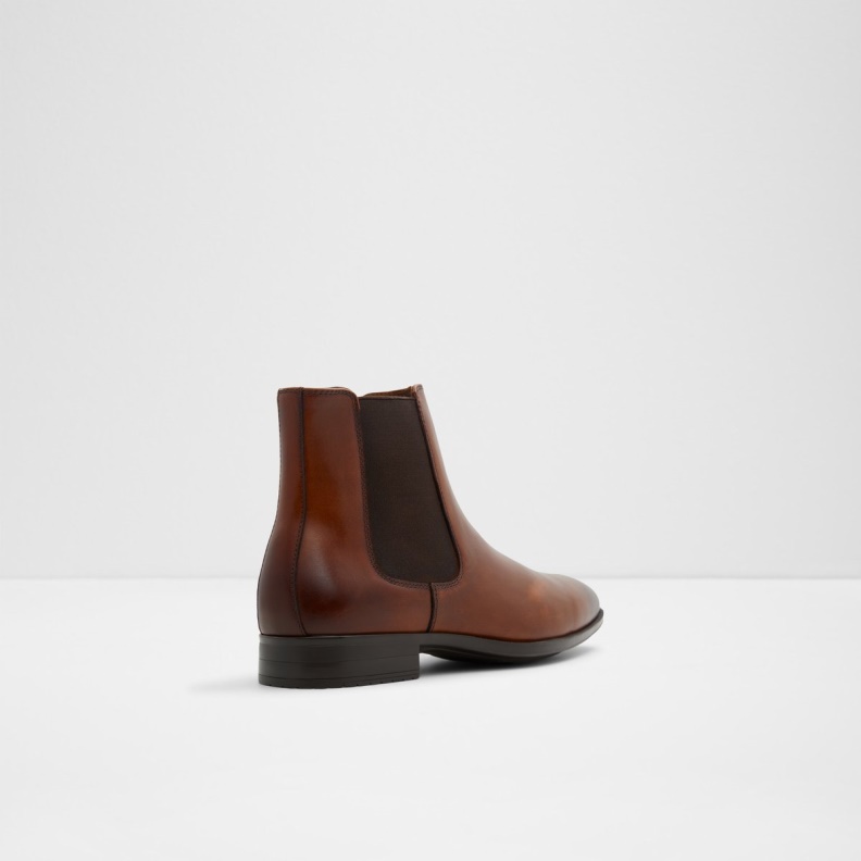 Aldo Fashion Olaeloth Chelsea Boot Cognac