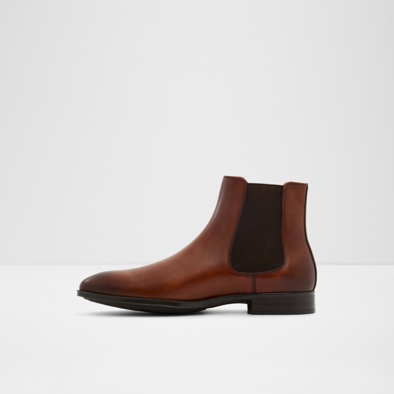 Aldo Fashion Olaeloth Chelsea Boot Cognac