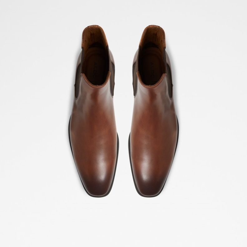 Aldo Fashion Olaeloth Chelsea Boot Cognac