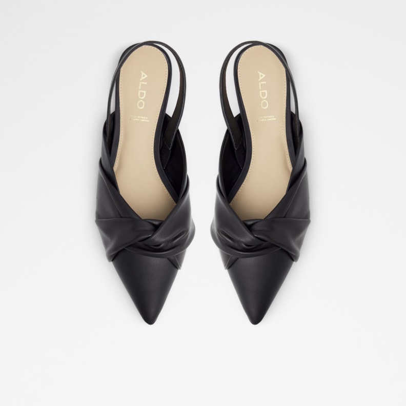 Aldo Black Fashion Olly Sling Back Ballerina