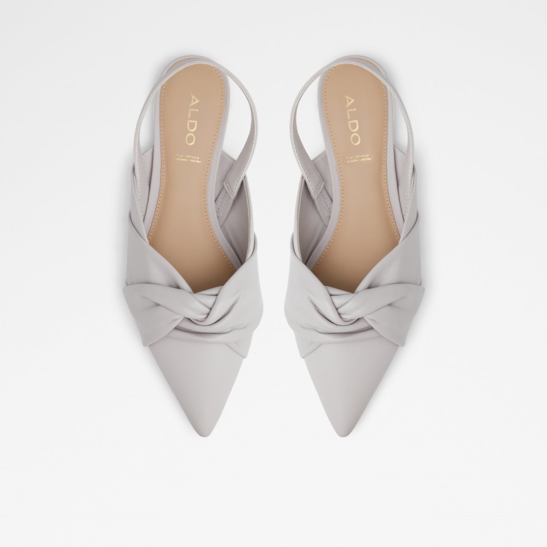 Aldo Fashion Grey Olly Sling Back Ballerina