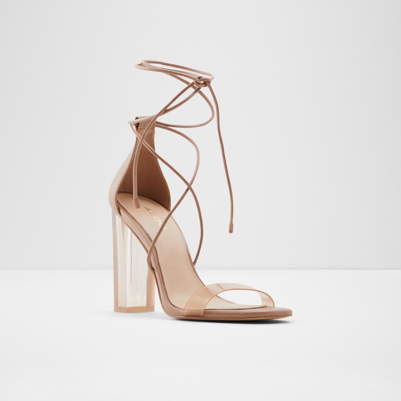 Bone Synthetic Smooth Fashion Aldo New Arrival Onardonia Strappy Heeled Sandal
