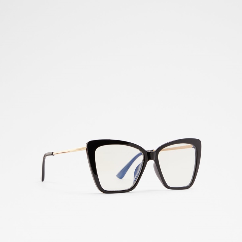 Aldo Black-Gold Multi Fashion Sold Out Orsirora Blue Light Lens