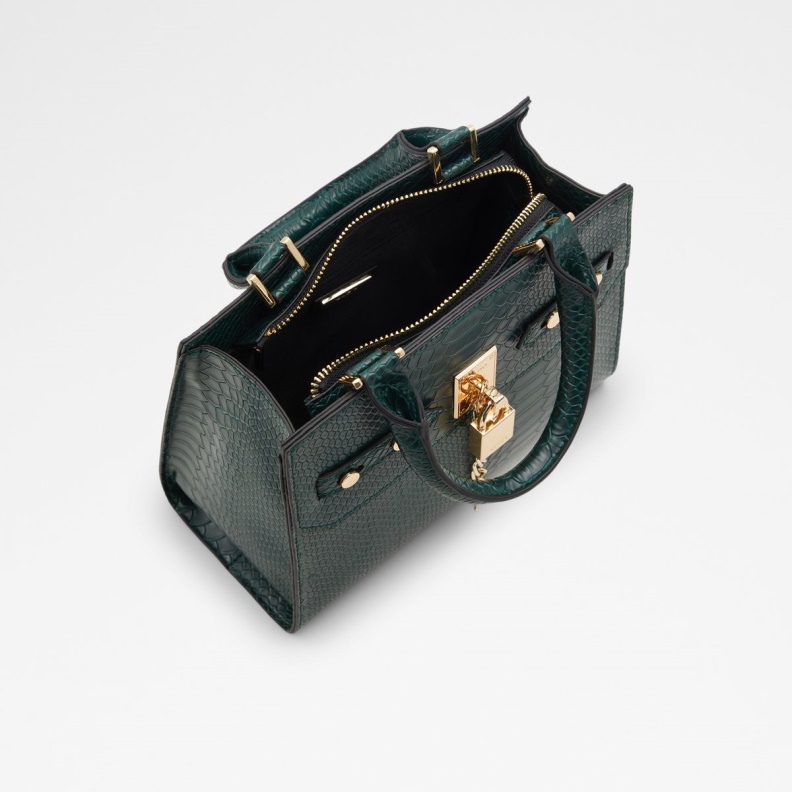 Aldo Dark Green Fashion Low Stock Oziroe Satchel Bag