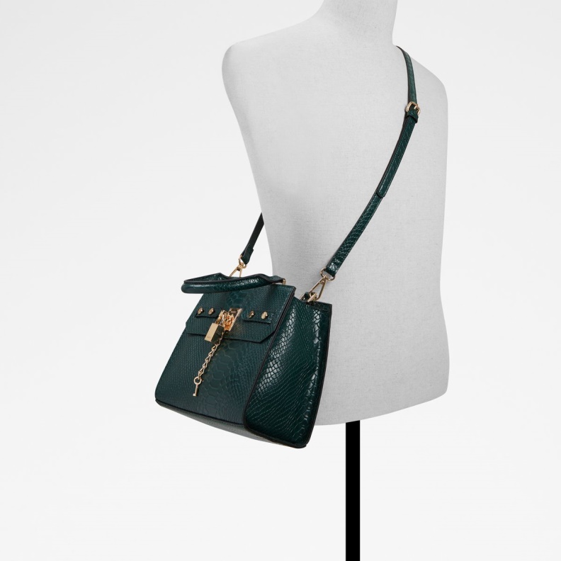 Aldo Dark Green Fashion Low Stock Oziroe Satchel Bag