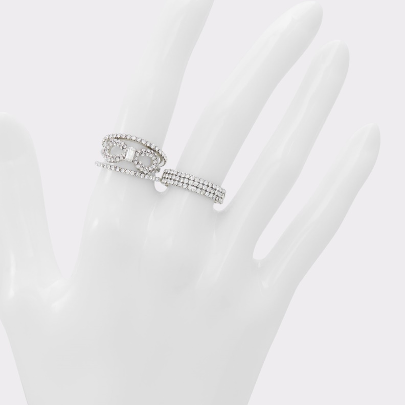 New Arrival Papionna Silver-Clear Multi Aldo Fashion