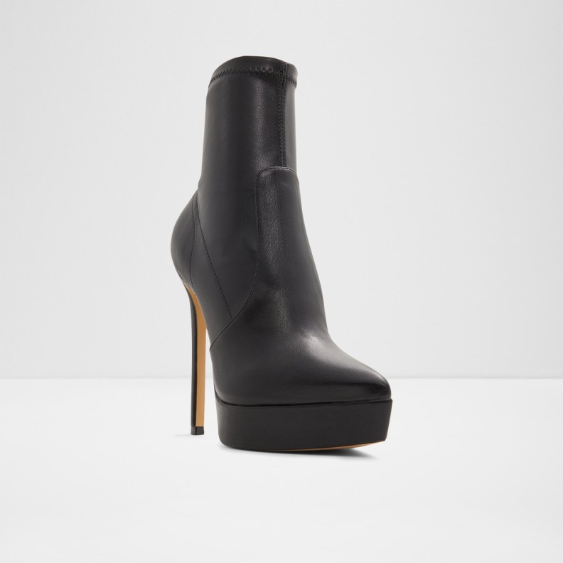 New Arrival Patrickus Ankle Boot Stiletto Platform Fashion Aldo Black