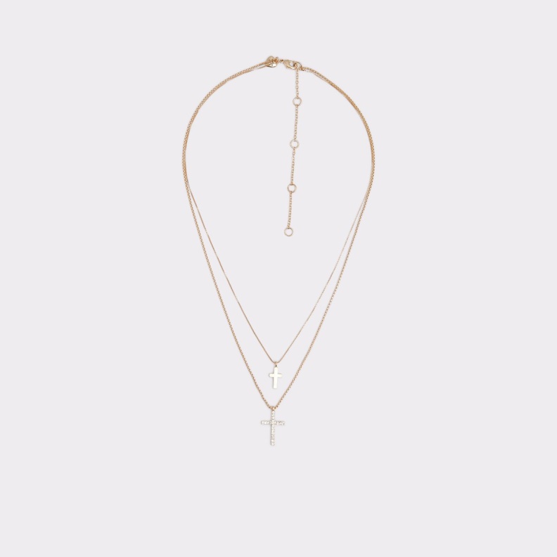 Pawflyl Necklace Gold-Clear Multi Aldo Fashion
