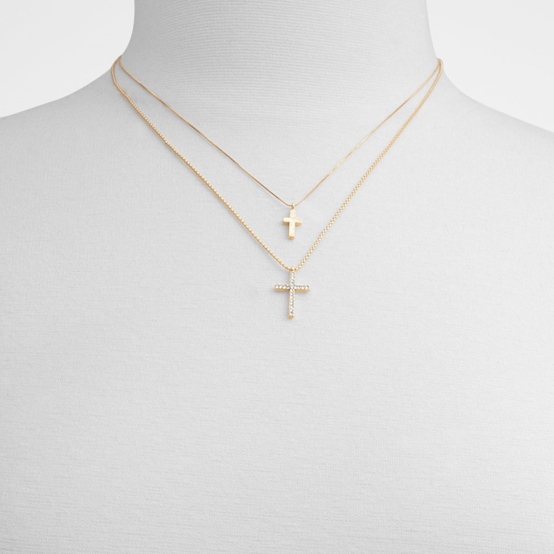 Pawflyl Necklace Gold-Clear Multi Aldo Fashion