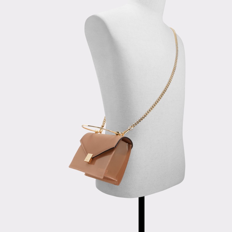 Medium Brown Fashion Aldo Sold Out Peaclya Top Handle Bag