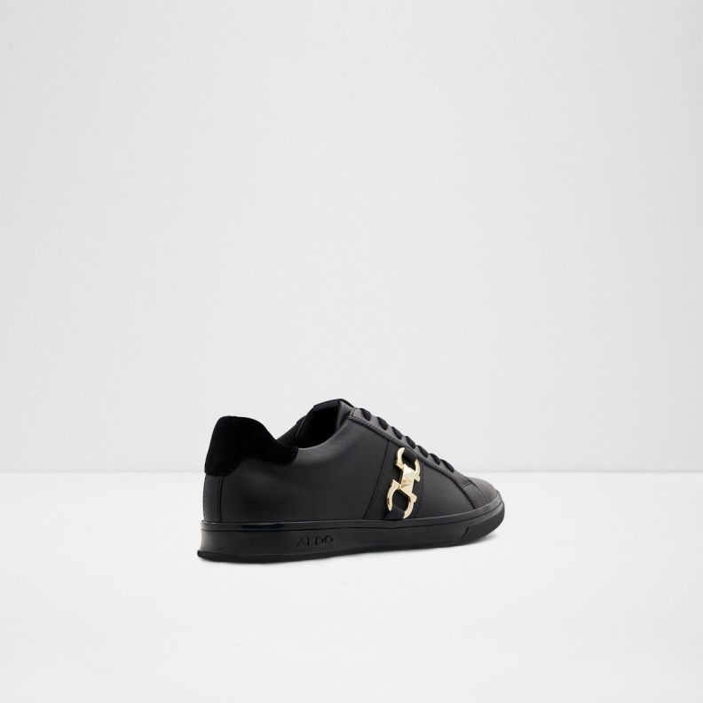 Pele Low Top Sneaker Cup Sole Aldo Fashion Black