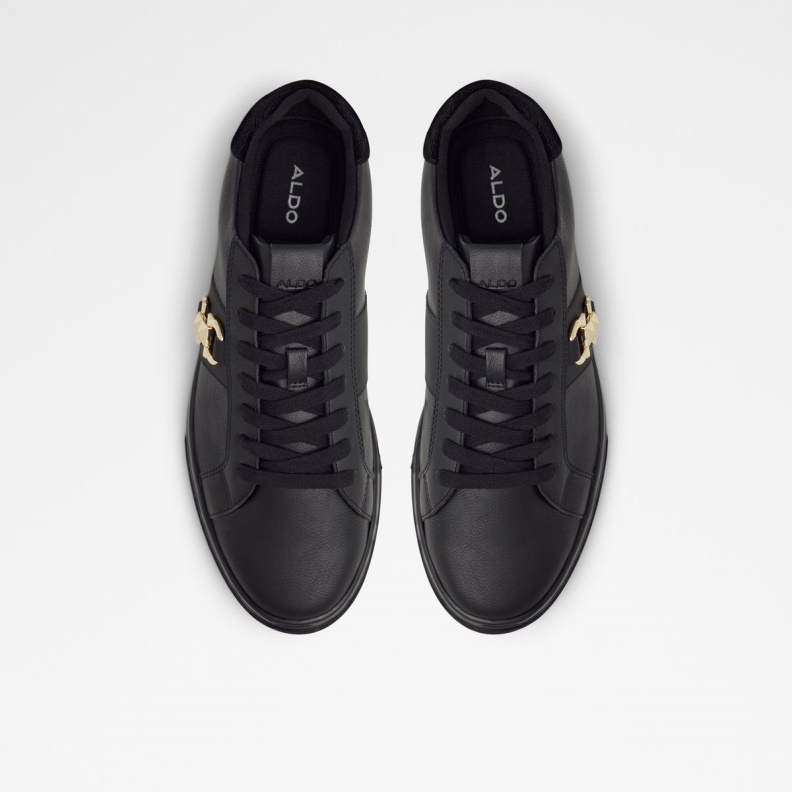 Pele Low Top Sneaker Cup Sole Aldo Fashion Black