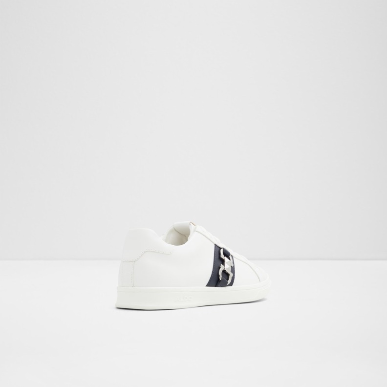 Fashion White Pele Low Top Sneaker Cup Sole Aldo