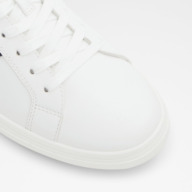 Fashion White Pele Low Top Sneaker Cup Sole Aldo