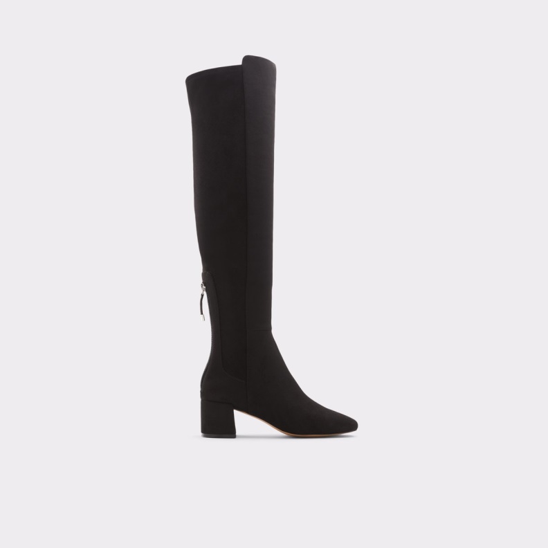 Black Textile Pellagia Over-The-Knee Boot Aldo Fashion