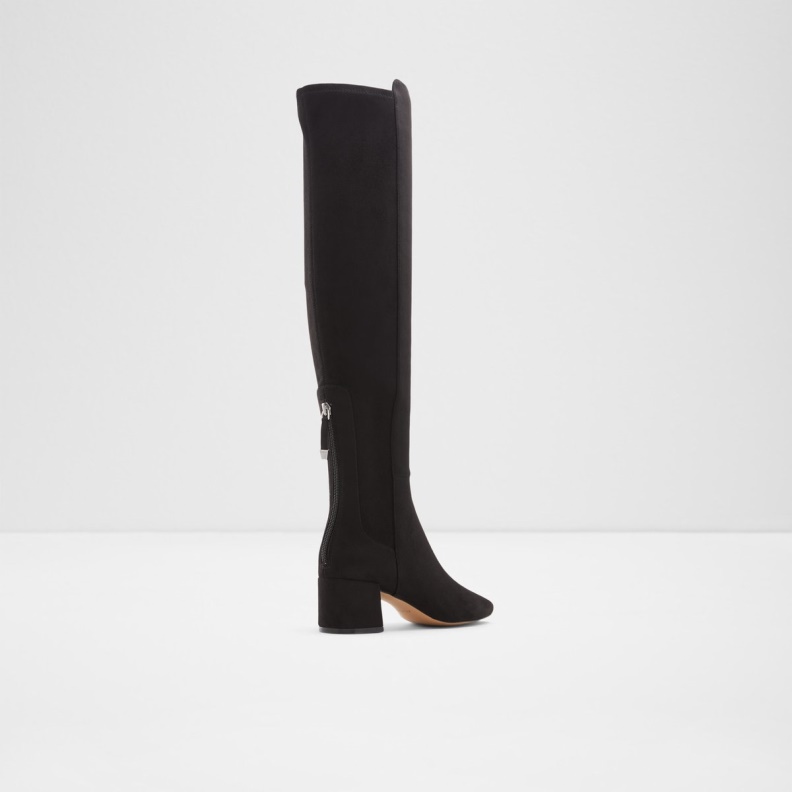 Black Textile Pellagia Over-The-Knee Boot Aldo Fashion