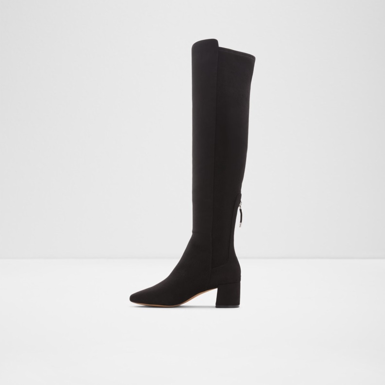 Black Textile Pellagia Over-The-Knee Boot Aldo Fashion