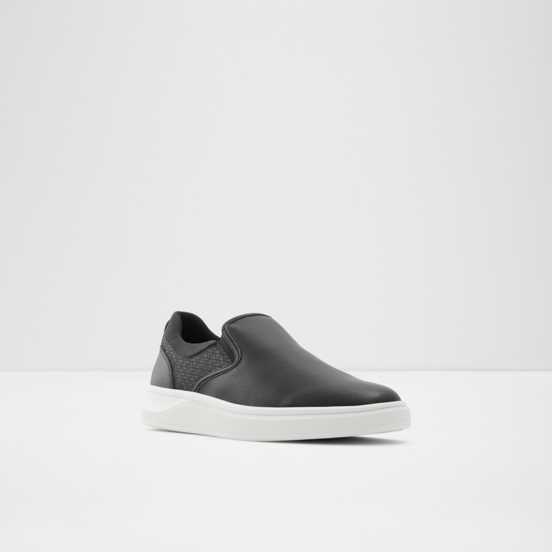 Fashion Aldo Black Pilisso Slip-On Sneaker