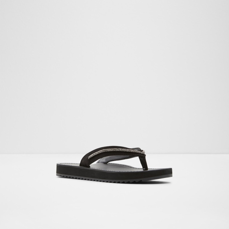 Polo Flip Flops Black Aldo Fashion