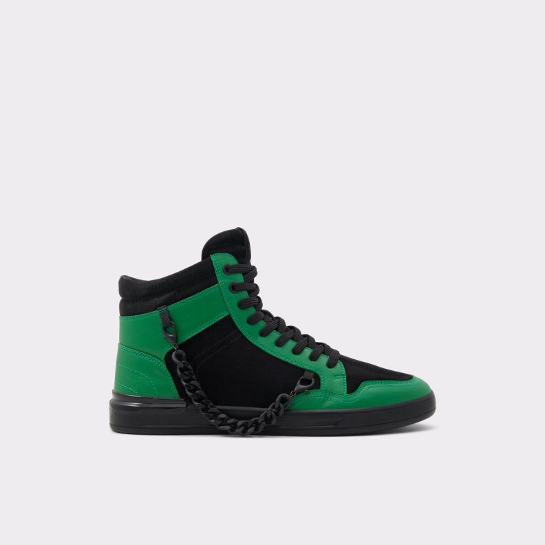 Popgrand High Top Sneaker Cup Sole Fashion Green Aldo
