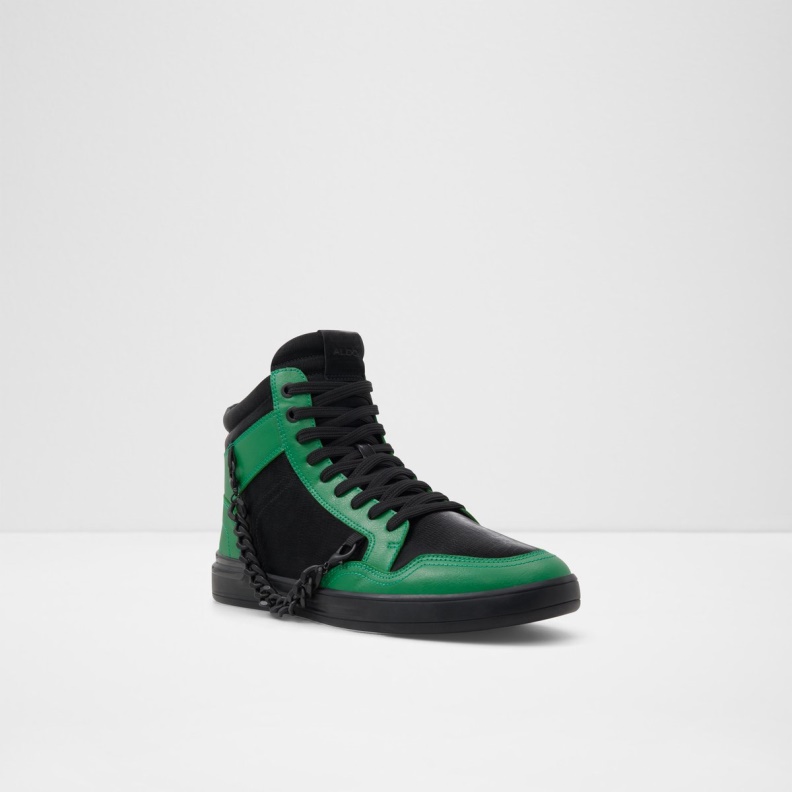 Popgrand High Top Sneaker Cup Sole Fashion Green Aldo