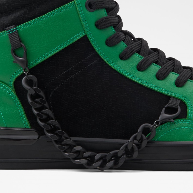 Popgrand High Top Sneaker Cup Sole Fashion Green Aldo