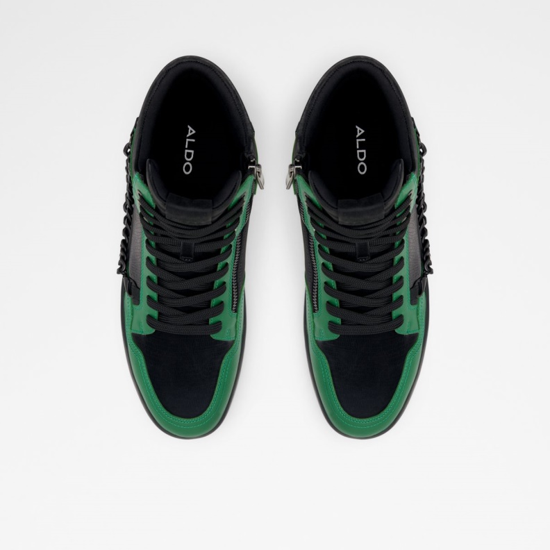 Popgrand High Top Sneaker Cup Sole Fashion Green Aldo