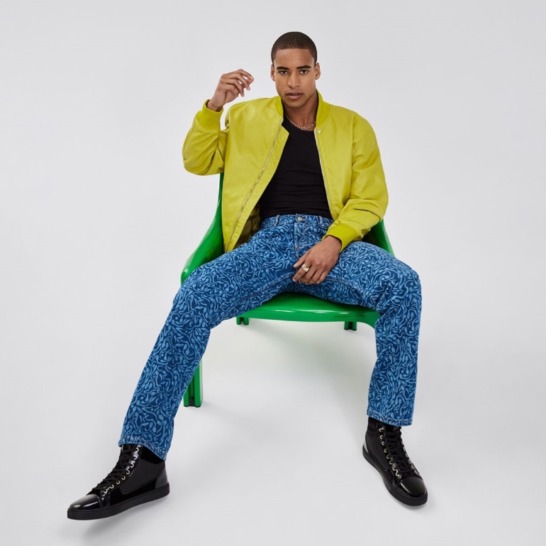 Popstar High Top Sneaker Cup Sole Fashion Aldo Black Synthetic Velvet