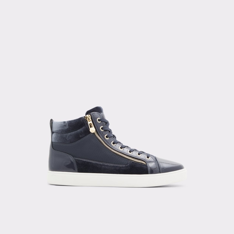 Popstar High Top Sneaker Cup Sole Fashion Aldo Navy