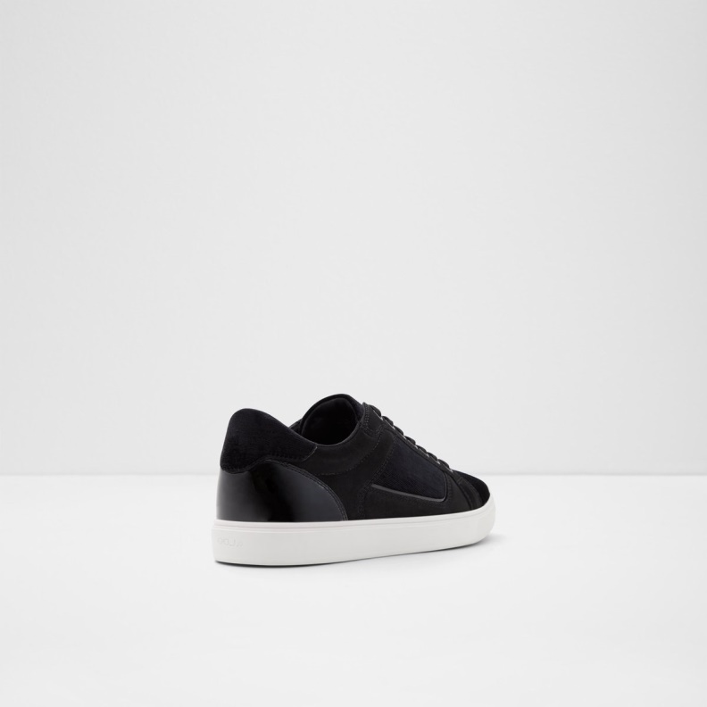 Popstep Low Top Sneaker Cup Sole Black Textile Aldo Fashion