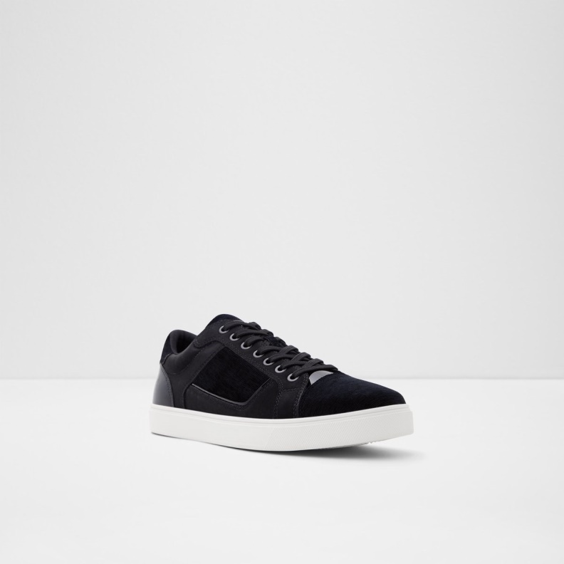 Popstep Low Top Sneaker Cup Sole Black Textile Aldo Fashion