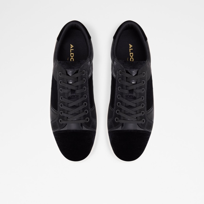 Popstep Low Top Sneaker Cup Sole Black Textile Aldo Fashion