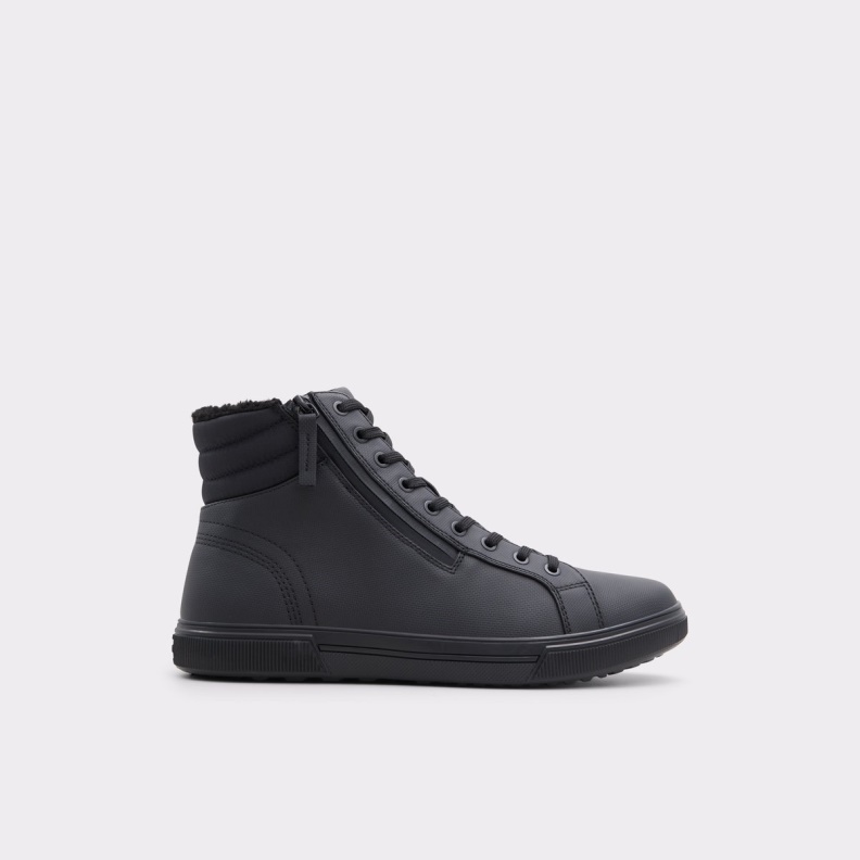 Aldo Fashion Black Preralith Lace-Up Boot Cup Sole