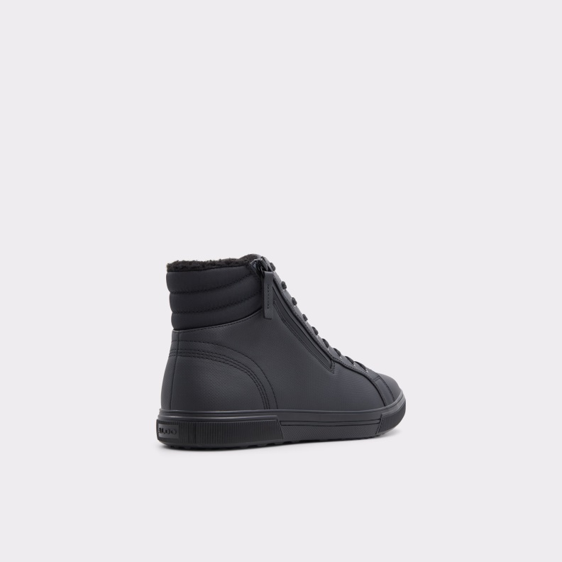 Aldo Fashion Black Preralith Lace-Up Boot Cup Sole
