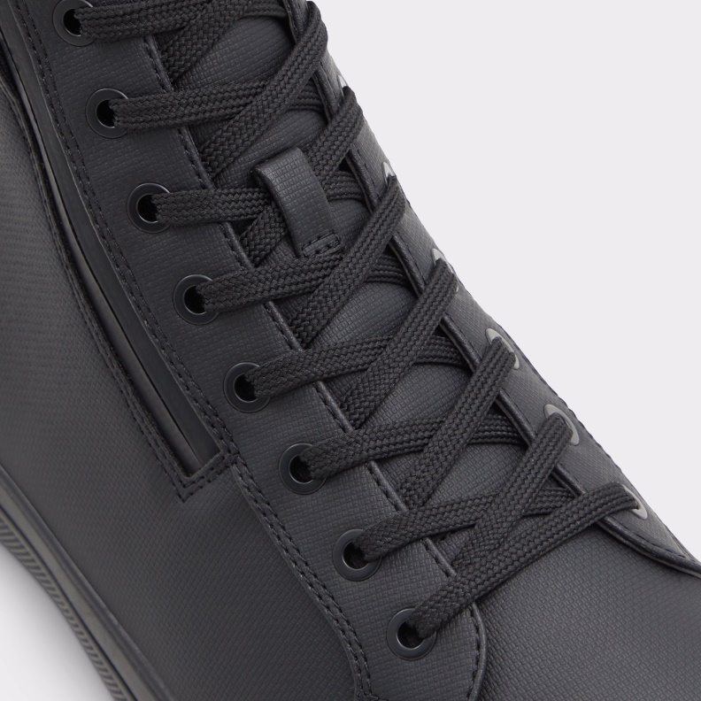 Aldo Fashion Black Preralith Lace-Up Boot Cup Sole